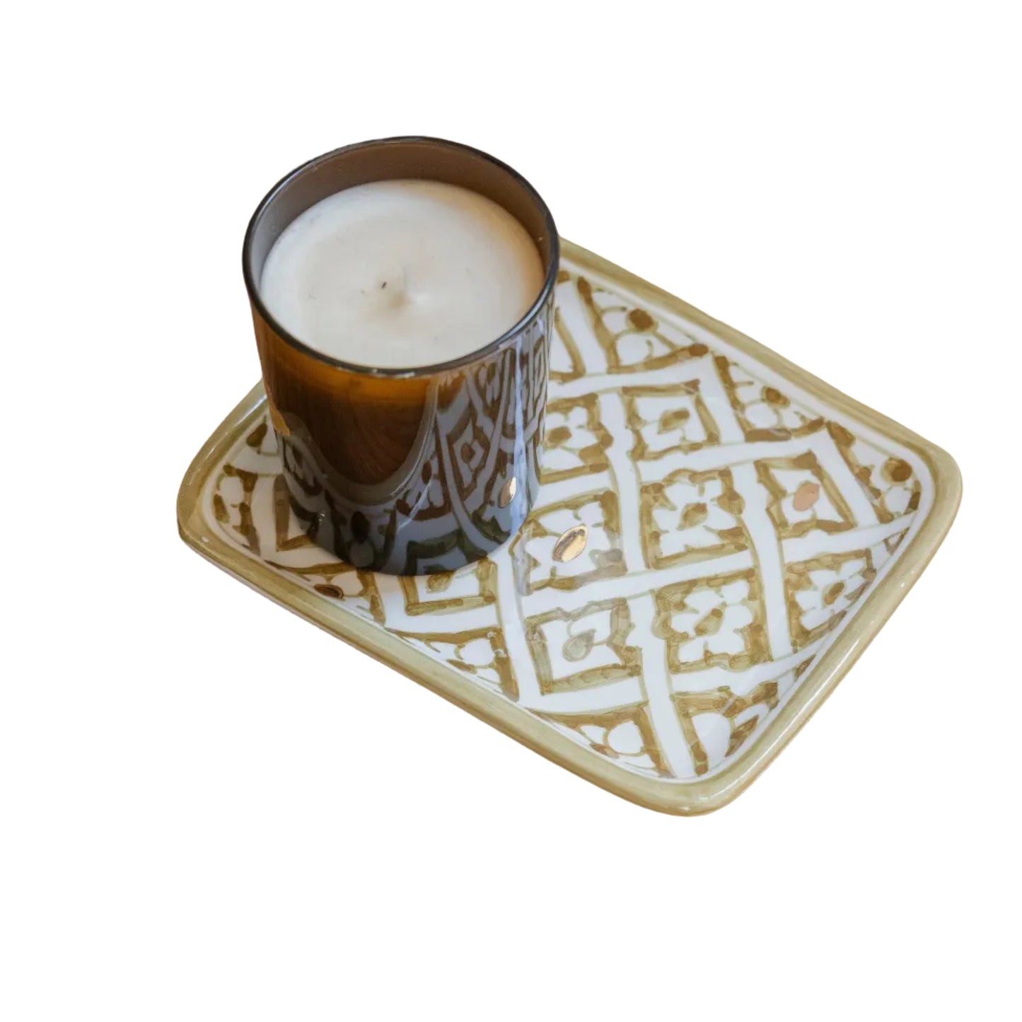 Small Decorative Tray - Fassia Gold
