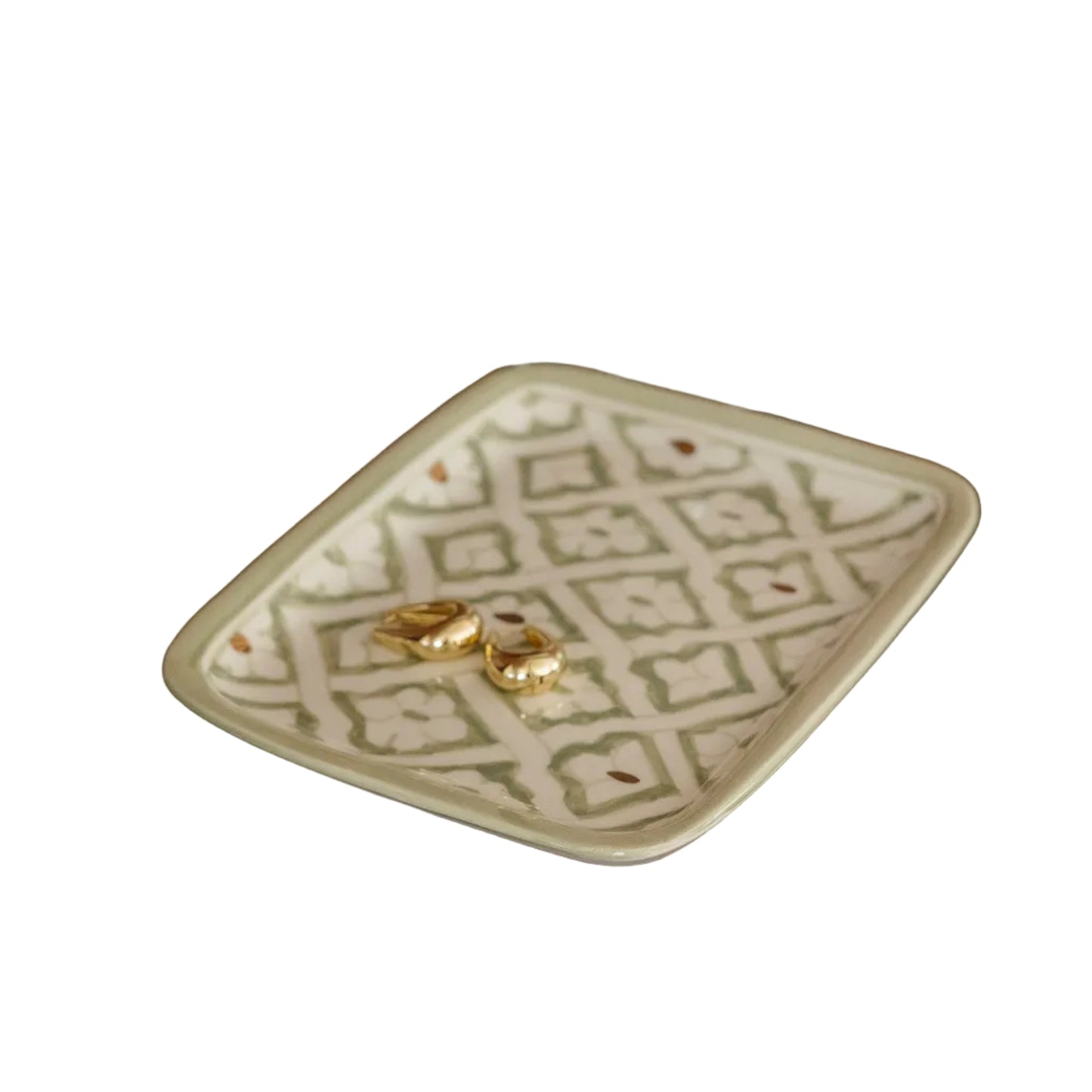 Small Decorative Tray - Fassia Gold