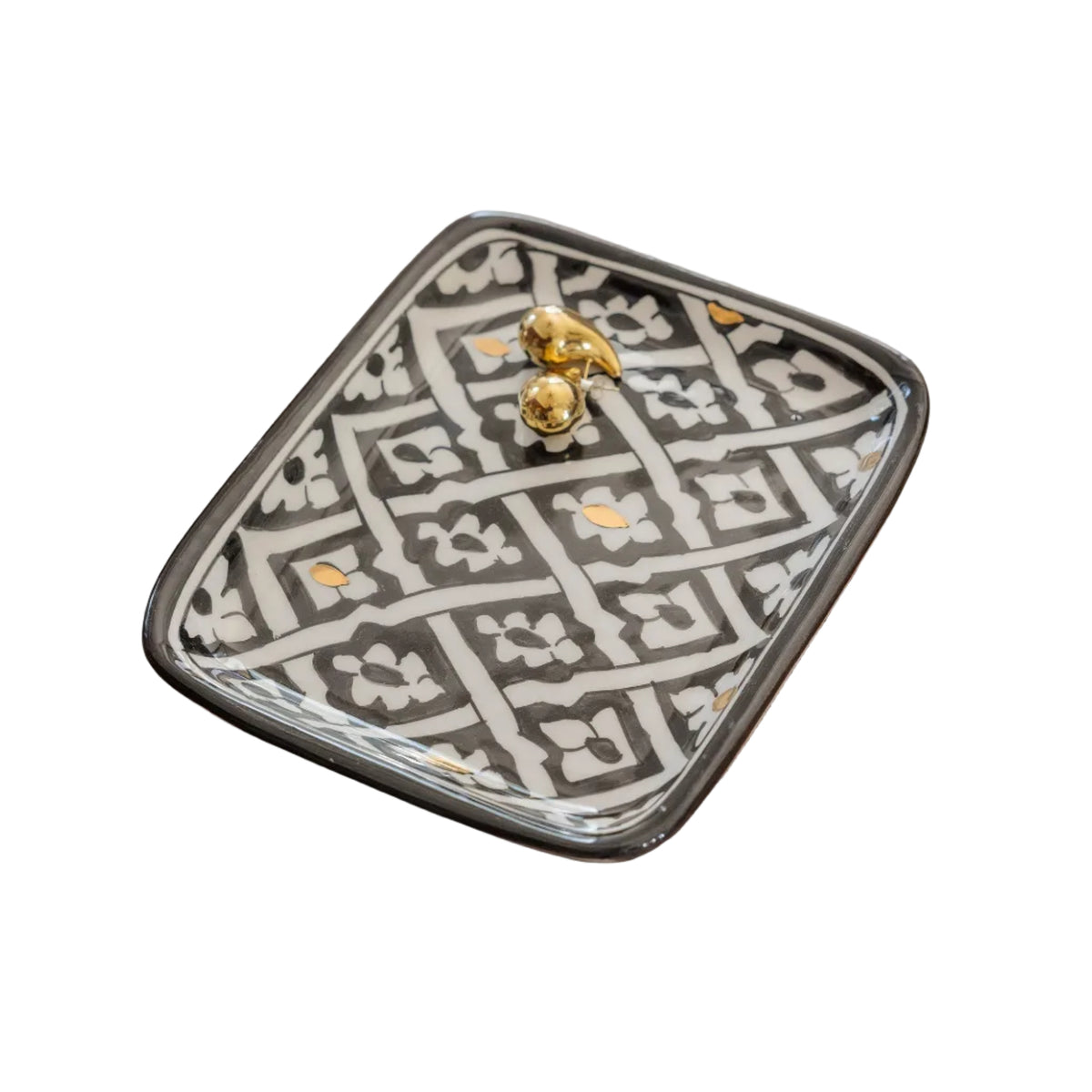 Small Decorative Tray - Fassia Gold