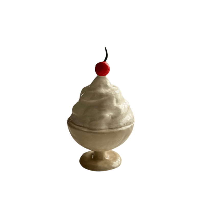 Ceramic Ice-Cream Candle Holder