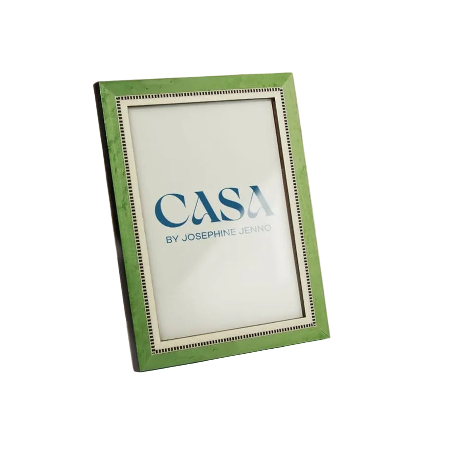 Photo Frame Emperor's Jade Marquetry Frame 7x5"