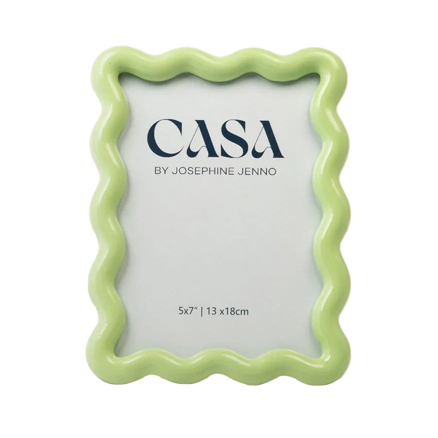 Ivy Mint Ripple Frame 7x5"