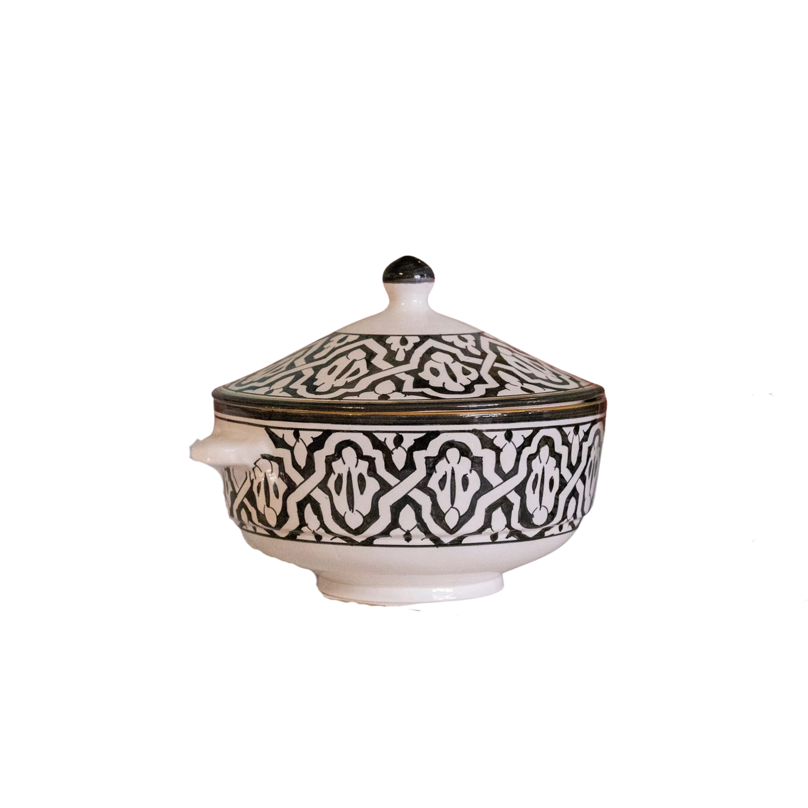 Soup Tureen - Fassia Black Gold