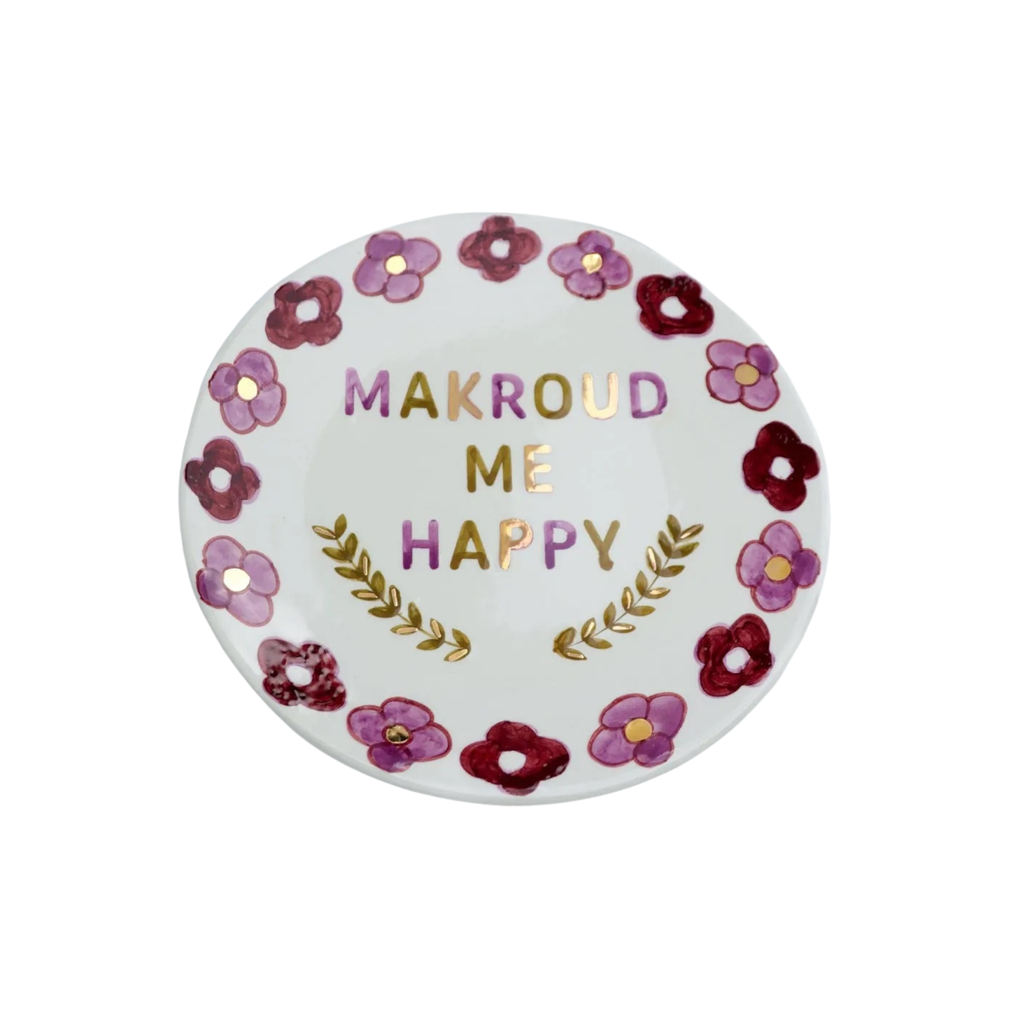 “Makroudh Make Me Happy” Plate