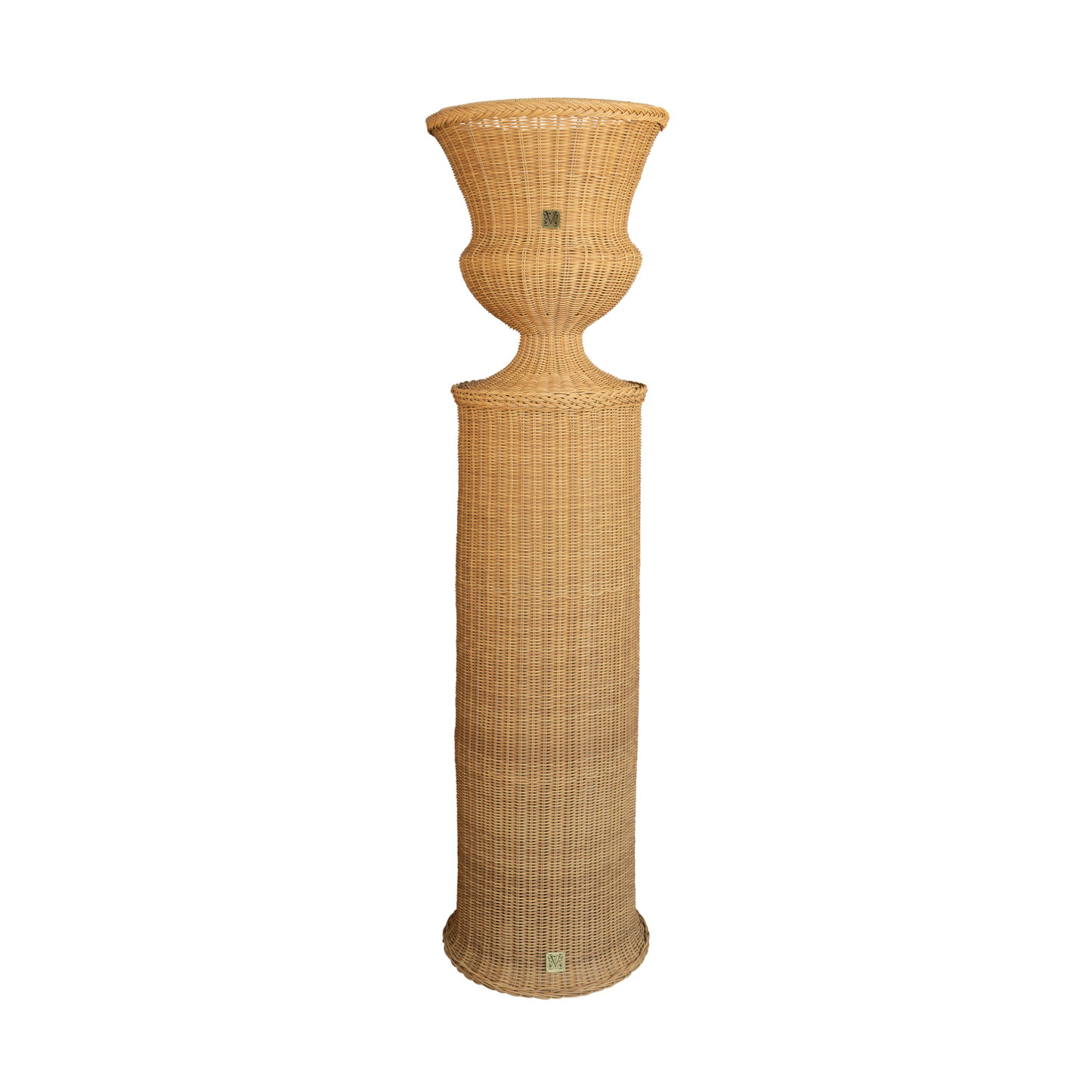 MEDICI Vase with Pedestal, Natural