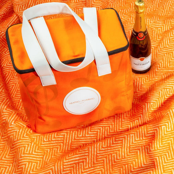 Picnic Cooler Bag - Park Life Orange - Heating & Plumbing London - Cooler bag
