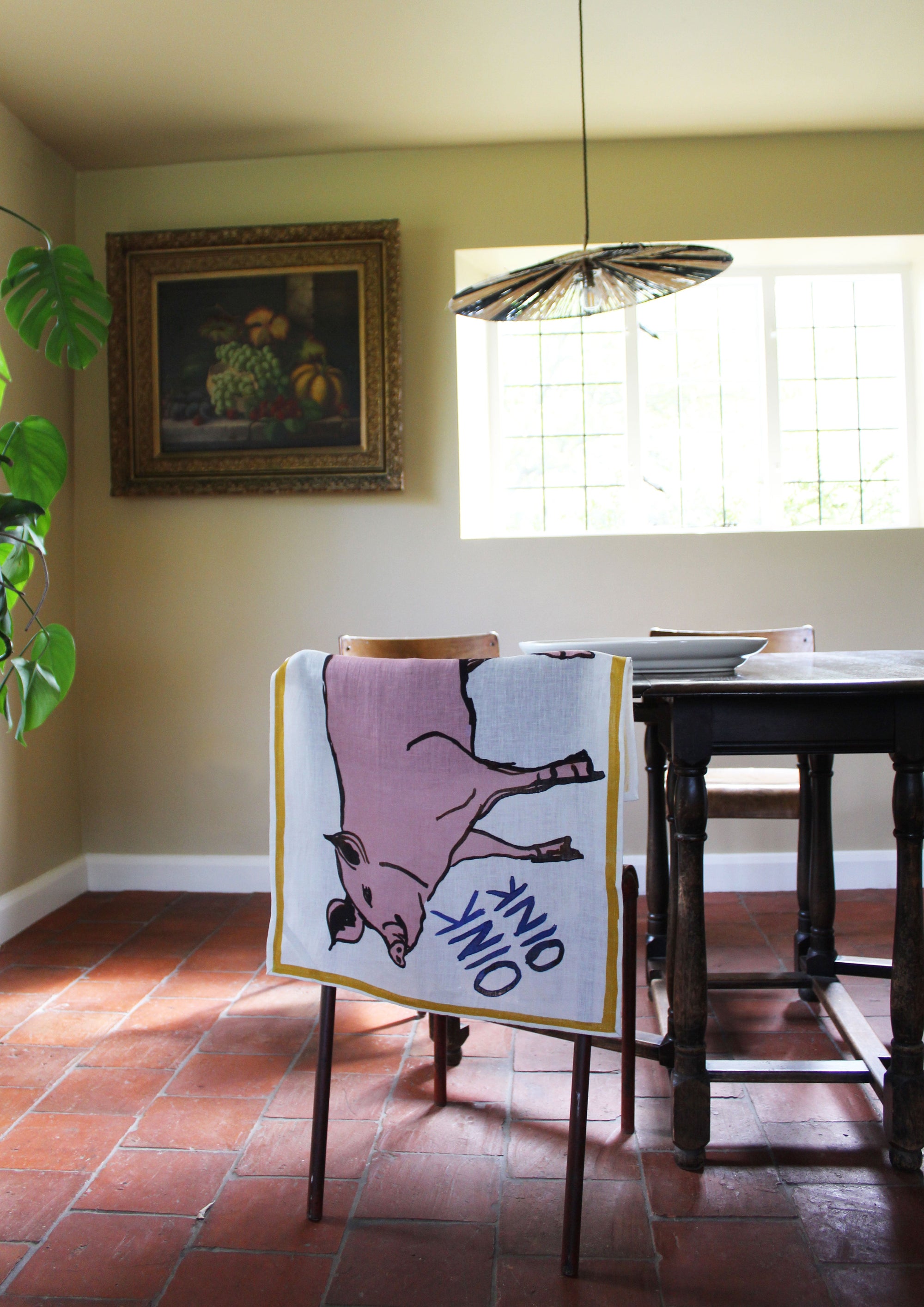 Pig Tea Towel
