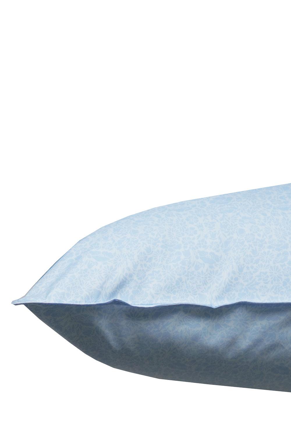 Pillowcase made with Liberty Fabric POPPY DAY SKY - Coco & Wolf
