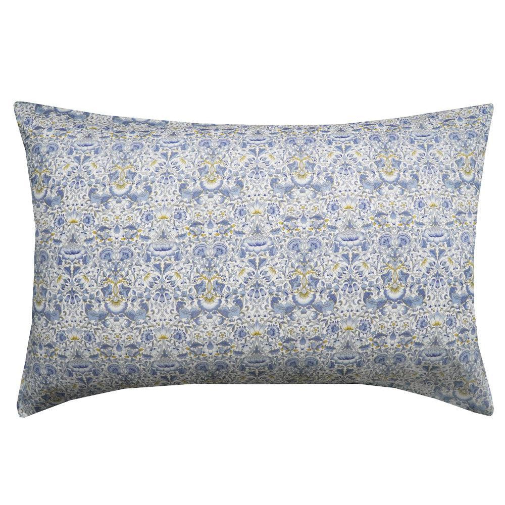 Pillowcase made with Liberty Fabric LODDEN CHINA BLUE - Coco & Wolf