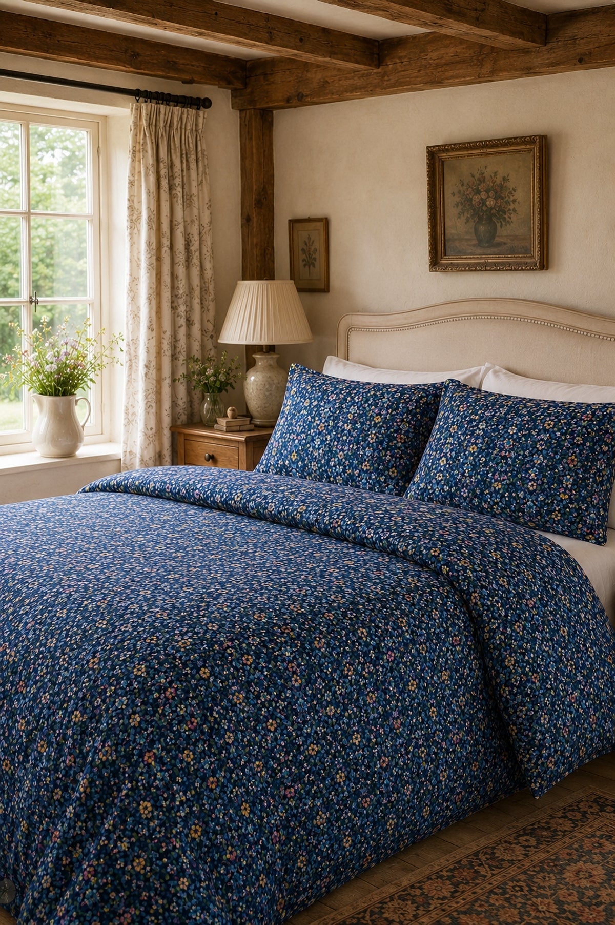 Housewife Pillowcase Made With Liberty Fabric Aurora