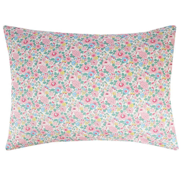Pillowcase made with Liberty Fabric BETSY CANDY FLOSS - Coco & Wolf
