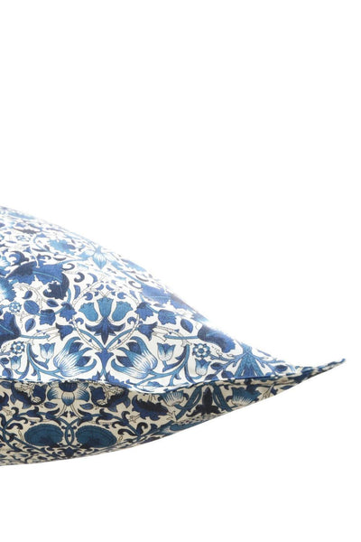 Pillowcase made with Liberty Fabric LODDEN NAVY - Coco & Wolf