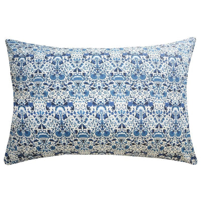 Pillowcase made with Liberty Fabric LODDEN NAVY - Coco & Wolf