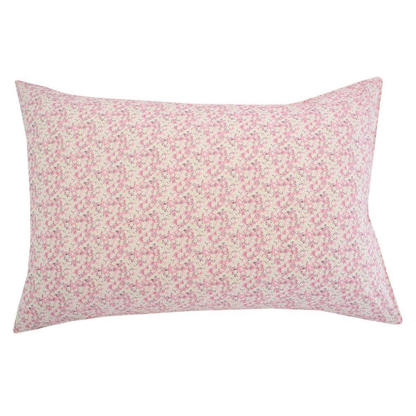 Pillowcase made with Liberty Fabric MITSI VALERIA PINK - Coco & Wolf