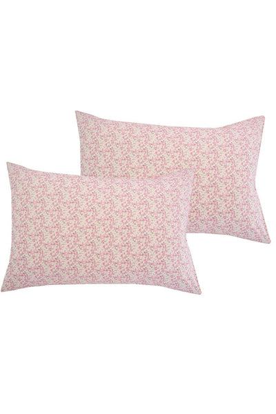 Pillowcase made with Liberty Fabric MITSI VALERIA PINK - Coco & Wolf