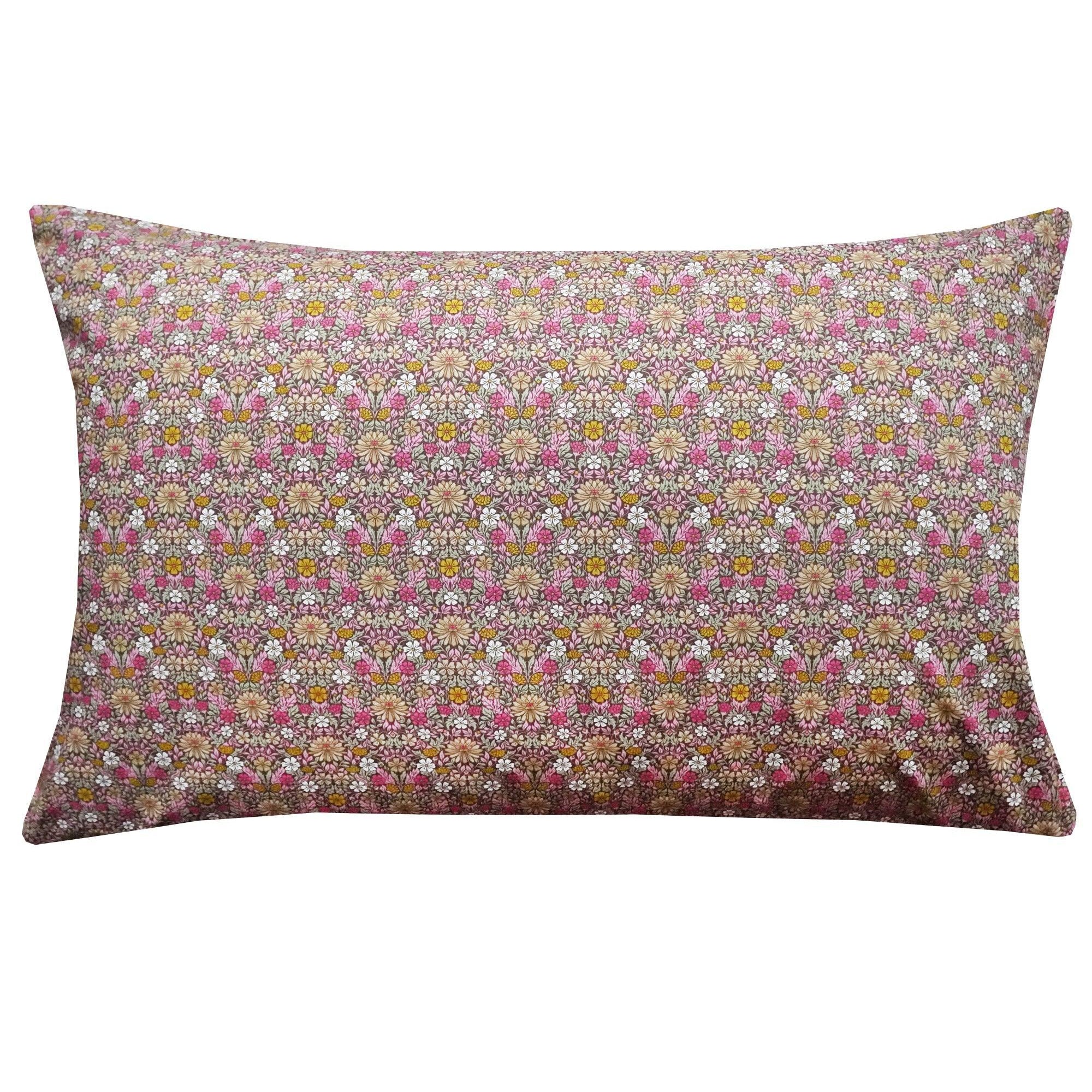 Pillowcase made with Liberty Fabric MOON FLOWER - Coco & Wolf