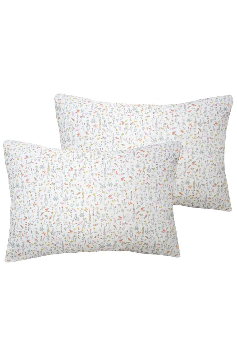 Pillowcase made with Liberty Fabric THEO PINK - Coco & Wolf