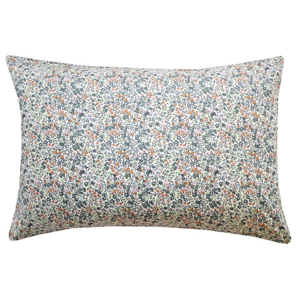 Pillowcase made with Organic Liberty Fabric WILTSHIRE - Coco & Wolf