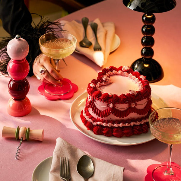 Pink Multi Bob Salt or Pepper Mill - Addison Ross Ltd UK