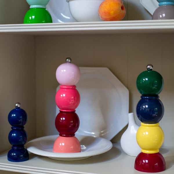 Pink Multi Bob Salt or Pepper Mill - Addison Ross Ltd UK