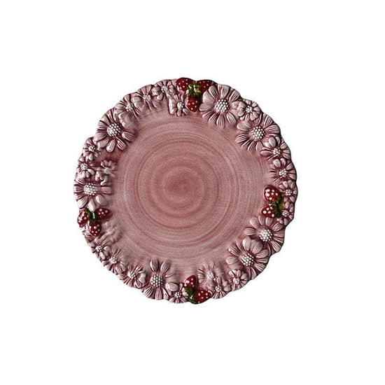 Nonna Rose Pink Plate 22cm