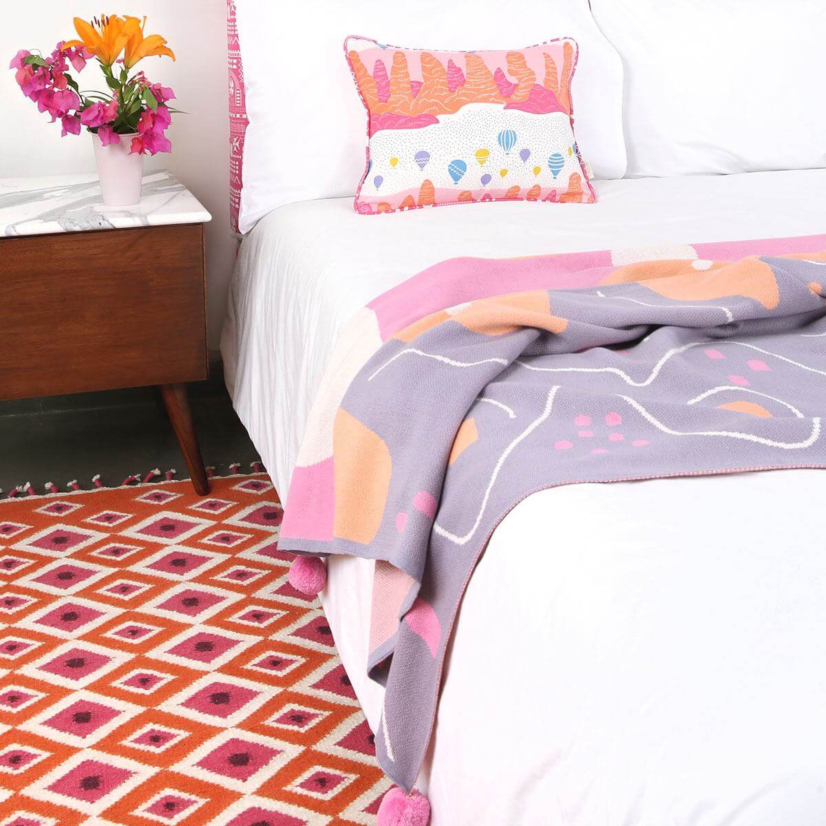 Goreme Knitted Throw