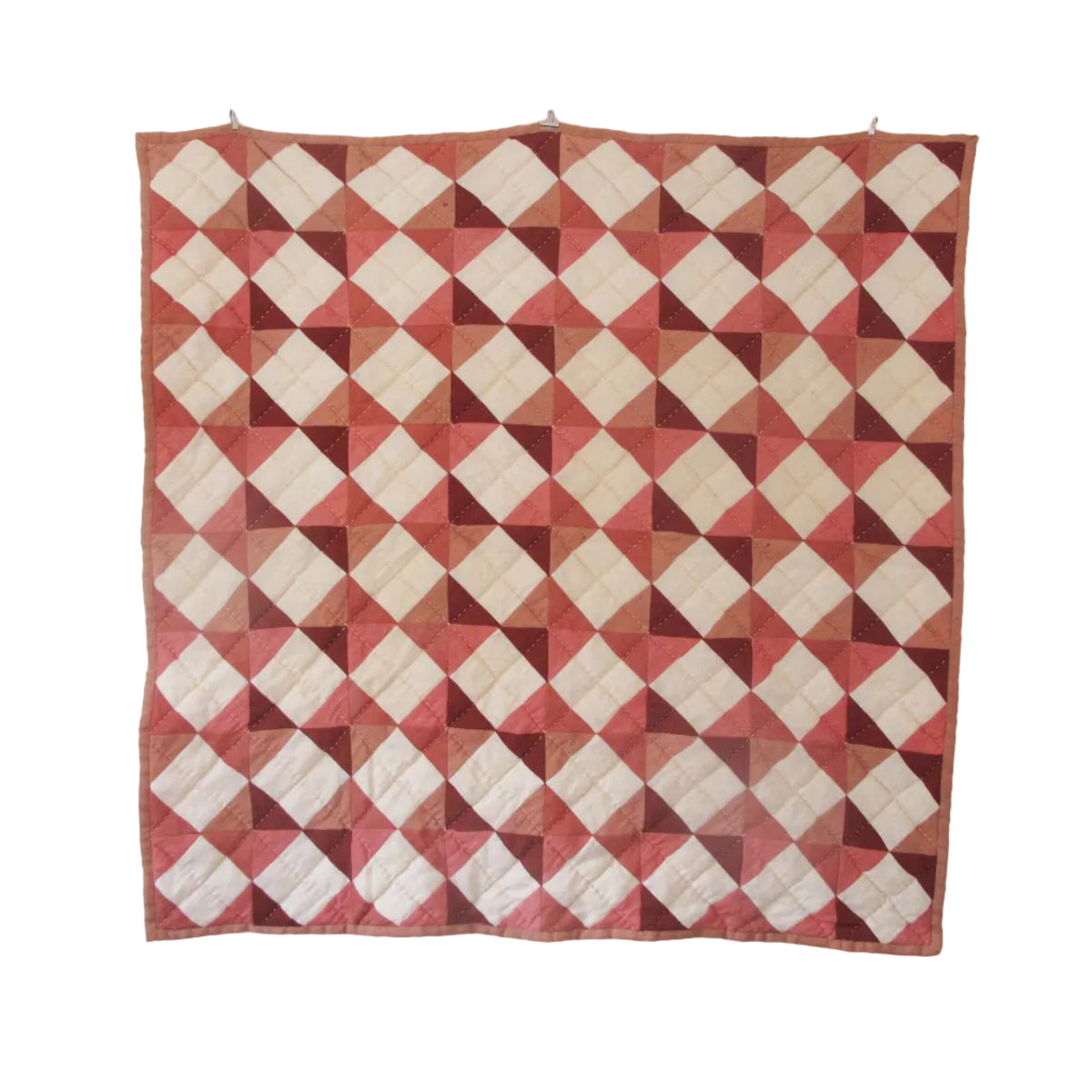 Pink Cubes Quilt
