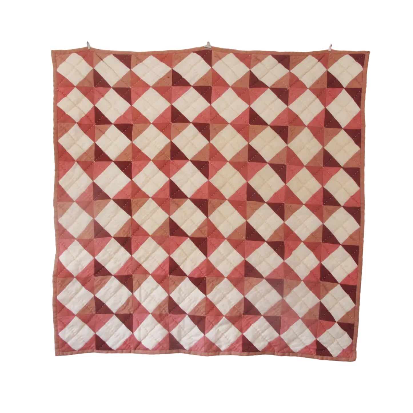 Pink Cubes Quilt