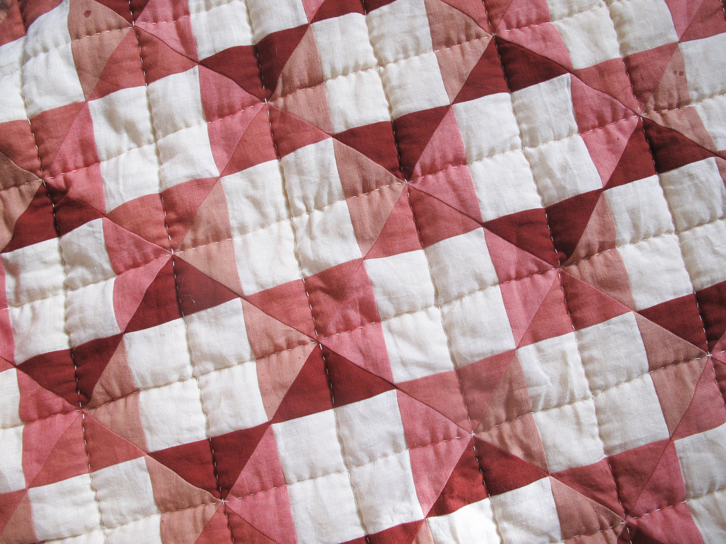 Pink Cubes Quilt