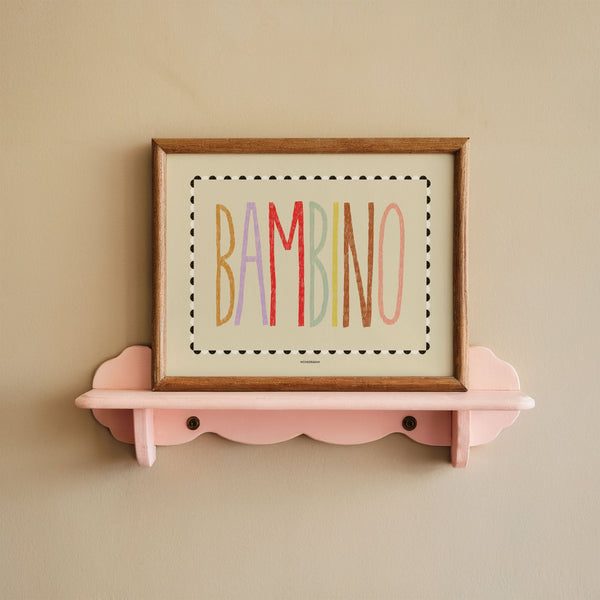 Bambino Neutral Nursery Print