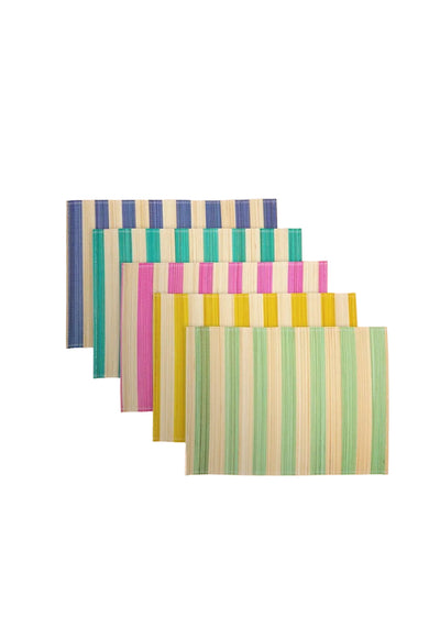 Placemats Amalfi Coast Placemats - (Set of 6) Vibrant Dining, Italian Daydreams
