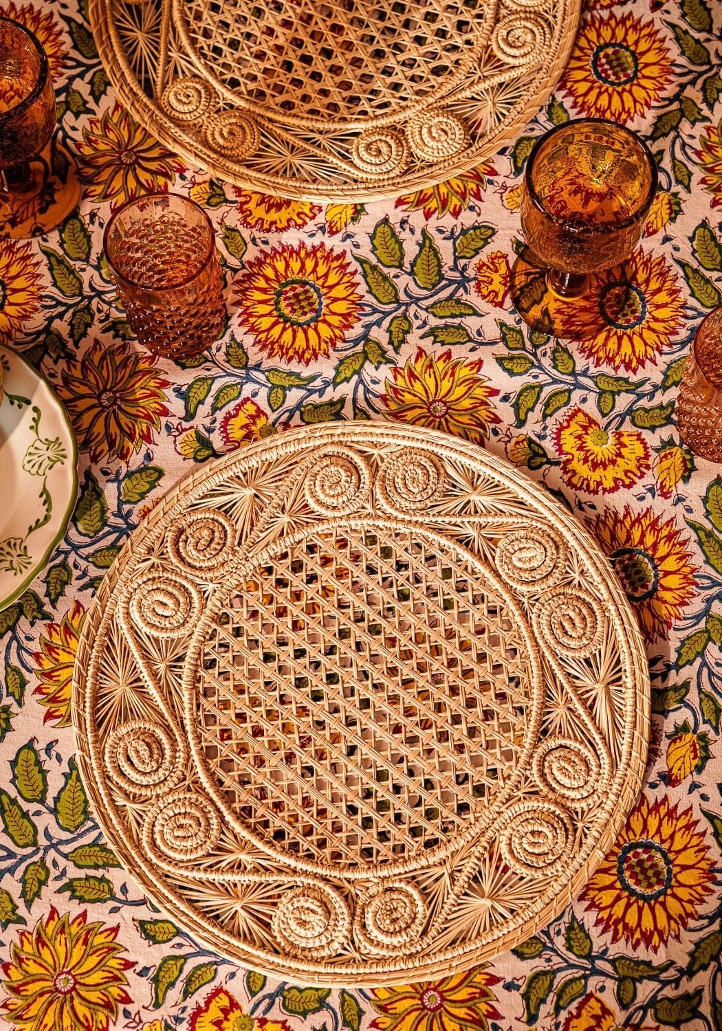 Placemats Atlántico  Iraca Placemat Natural - Set of 4