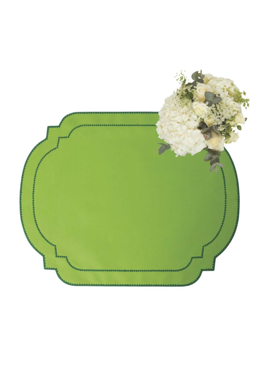 Placemats Hortensia Green Placemats - Set of 4