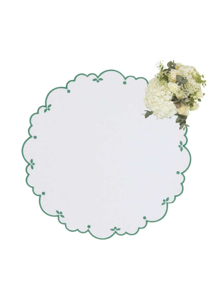 Placemats Sweet Greens Round Placemats - Set of 4