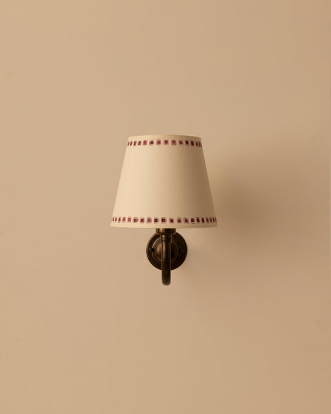 Plum Gemstone Lampshade