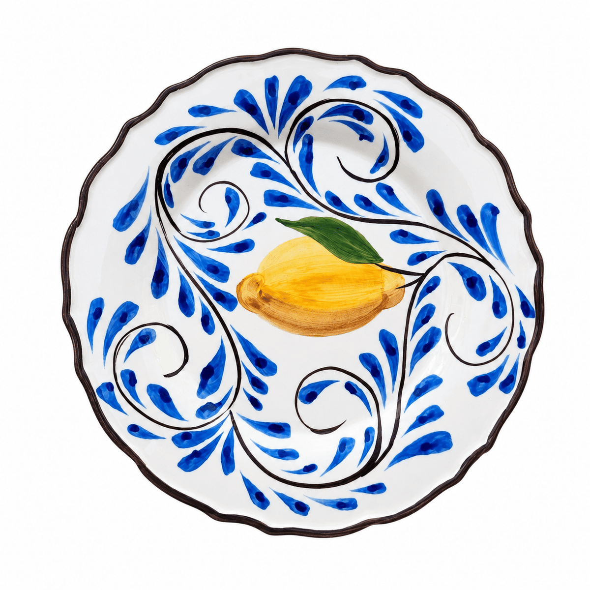 Positano Hand-Painted Ceramic Plate