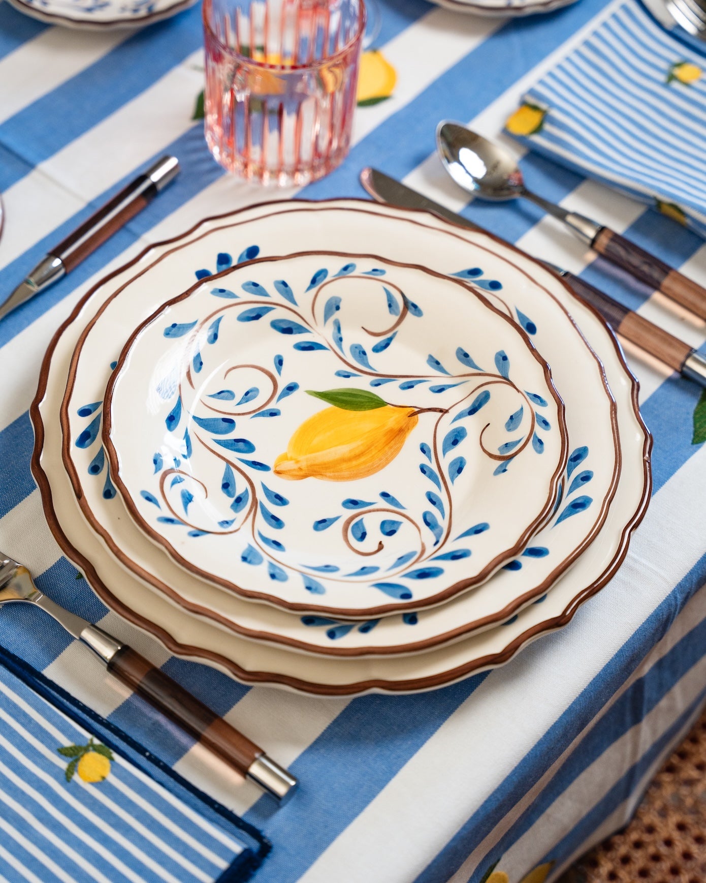 Positano Hand-Painted Ceramic Plate