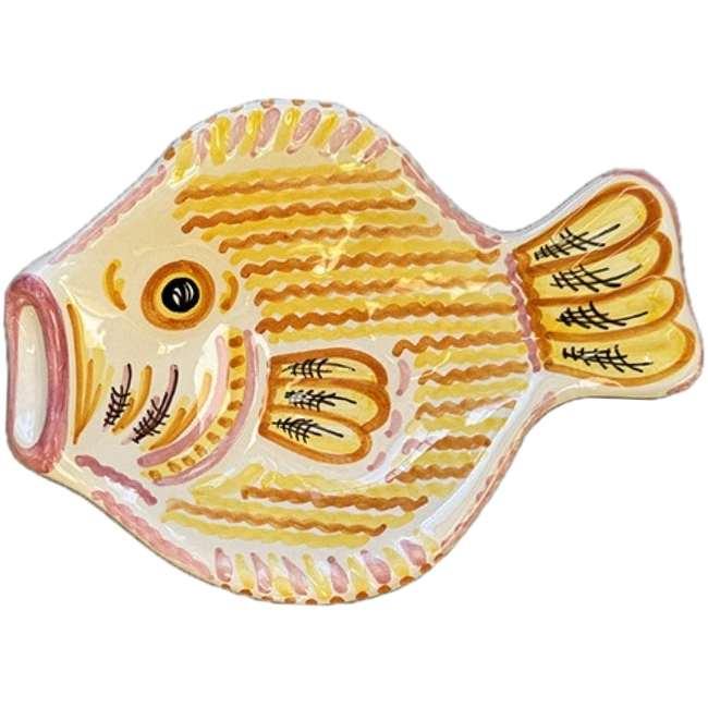 Plat Poisson Portofino Jaune