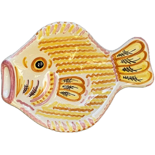 Plat Poisson Portofino Jaune