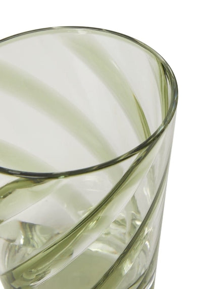 Poolside Gossip - Green Tumbler x 6 - Casa by Josephine Jenno