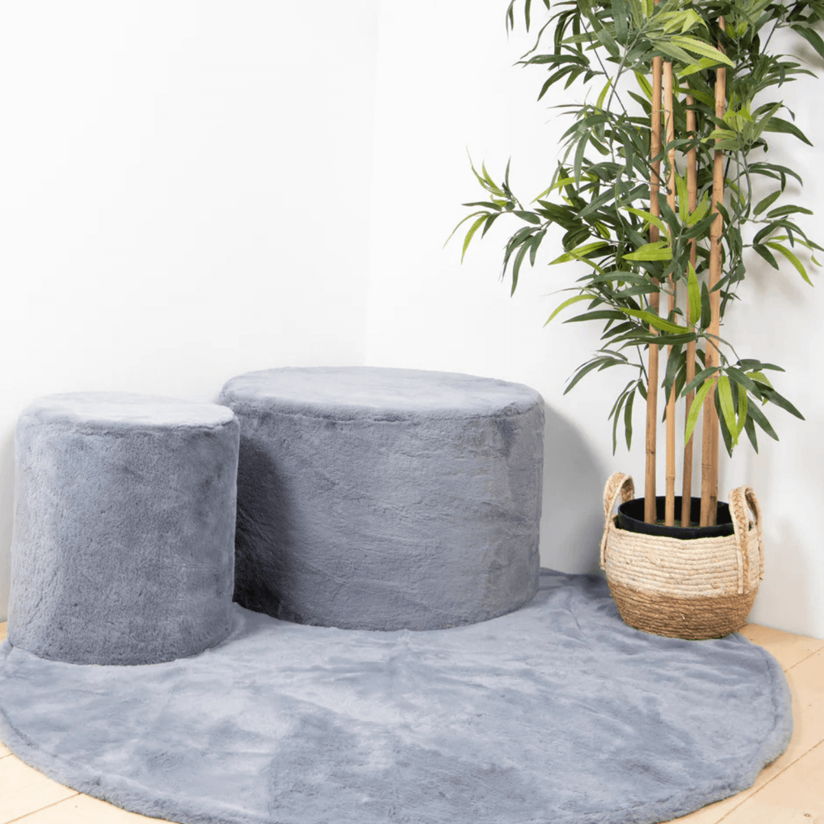 Pouf Large Koala Grey