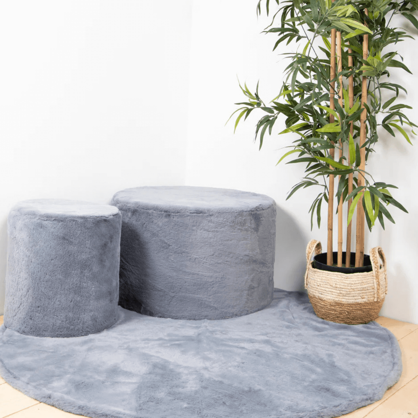 Pouf Large Koala Grey