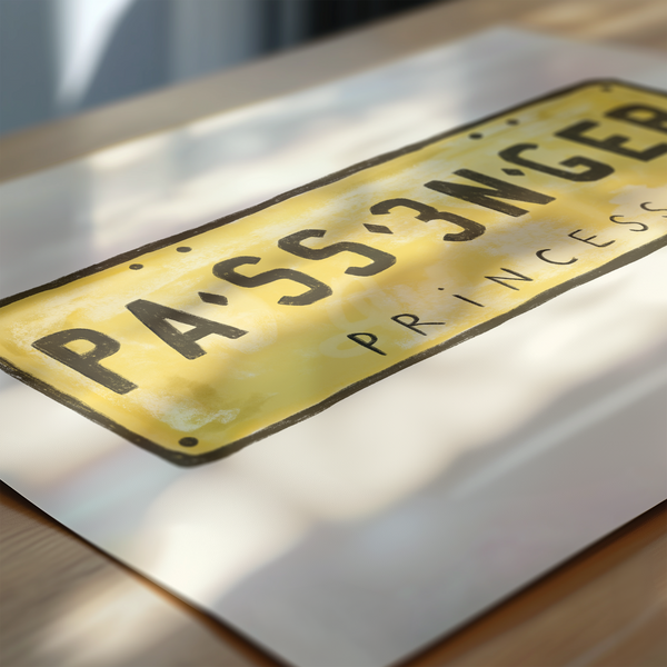 Passenger Princess Print