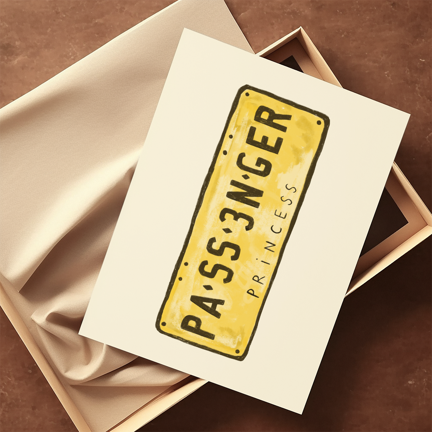 Passenger Princess Print