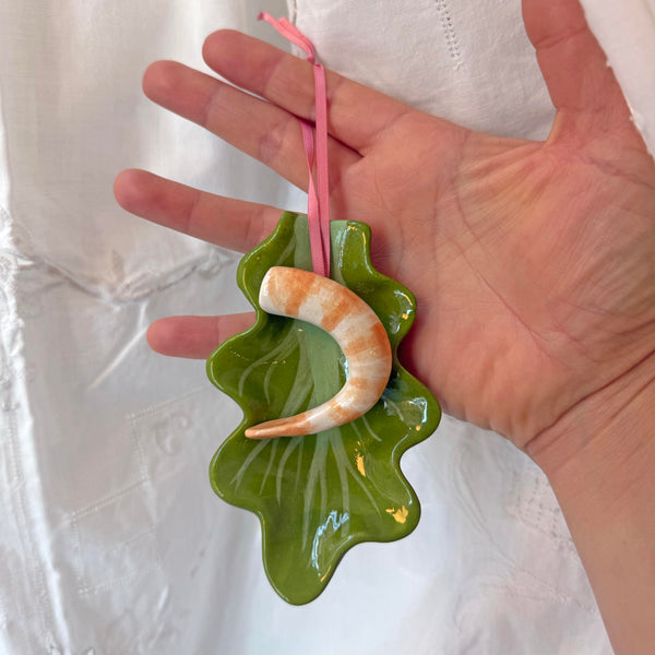 Prawn Cocktail Christmas Decoration