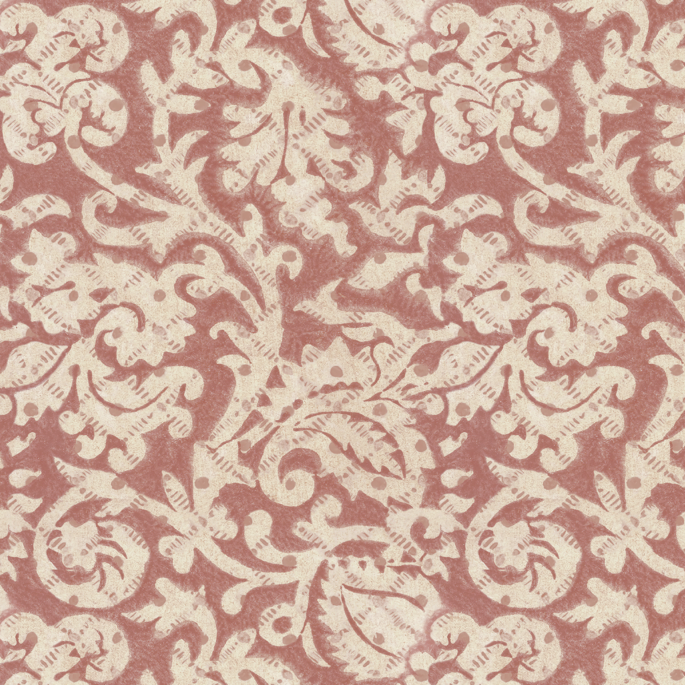 Huxley  Linen Fabric - Russet