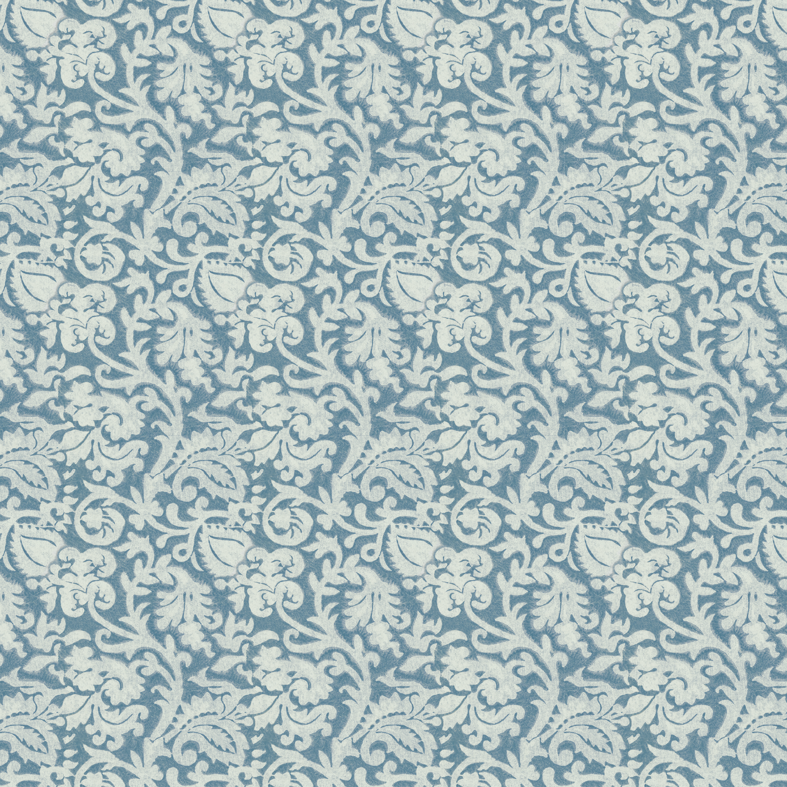 Huxley Petit  Linen Fabric - Indigo