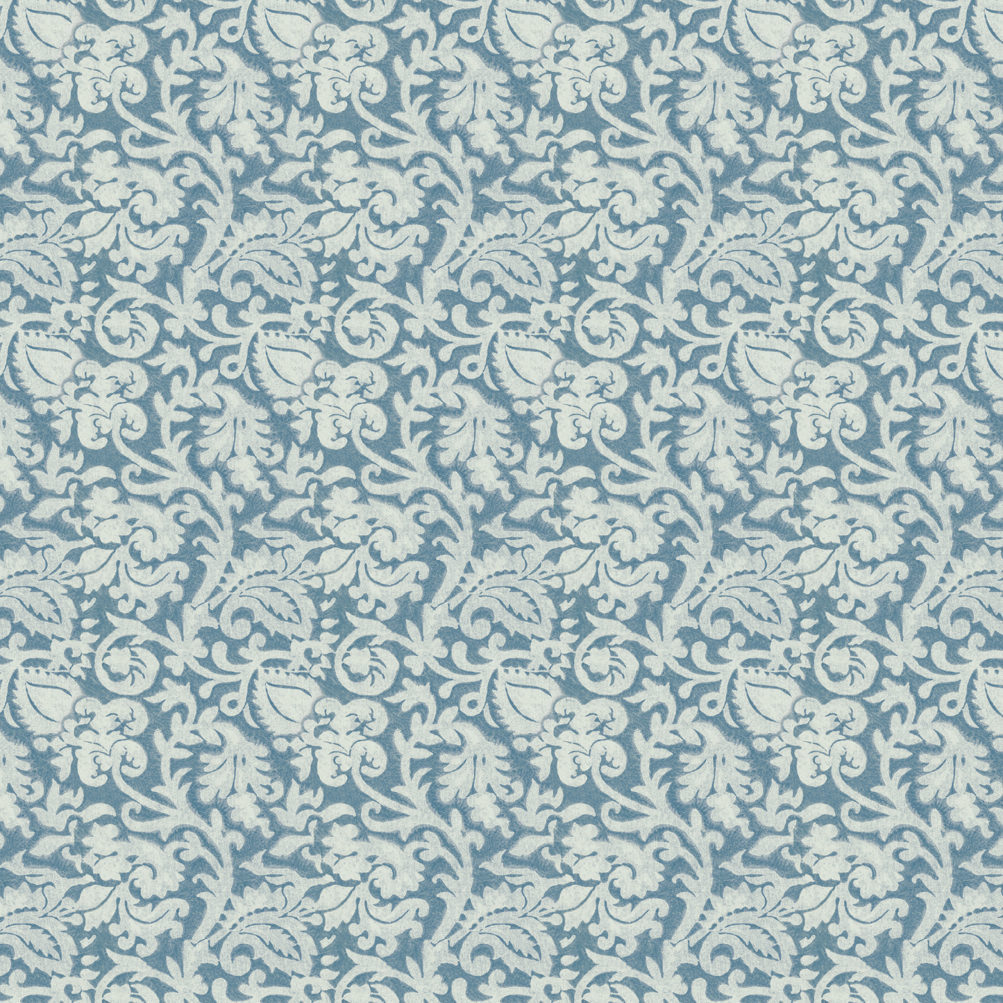 Huxley Petit  Linen Fabric - Indigo