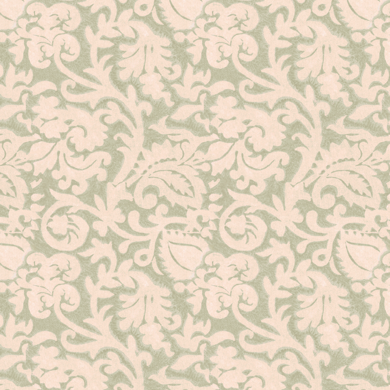 Huxley Petit  Linen Fabric - Olive Quartz
