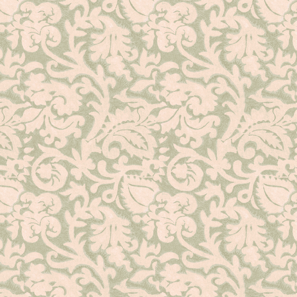Huxley Petit  Linen Fabric - Olive Quartz